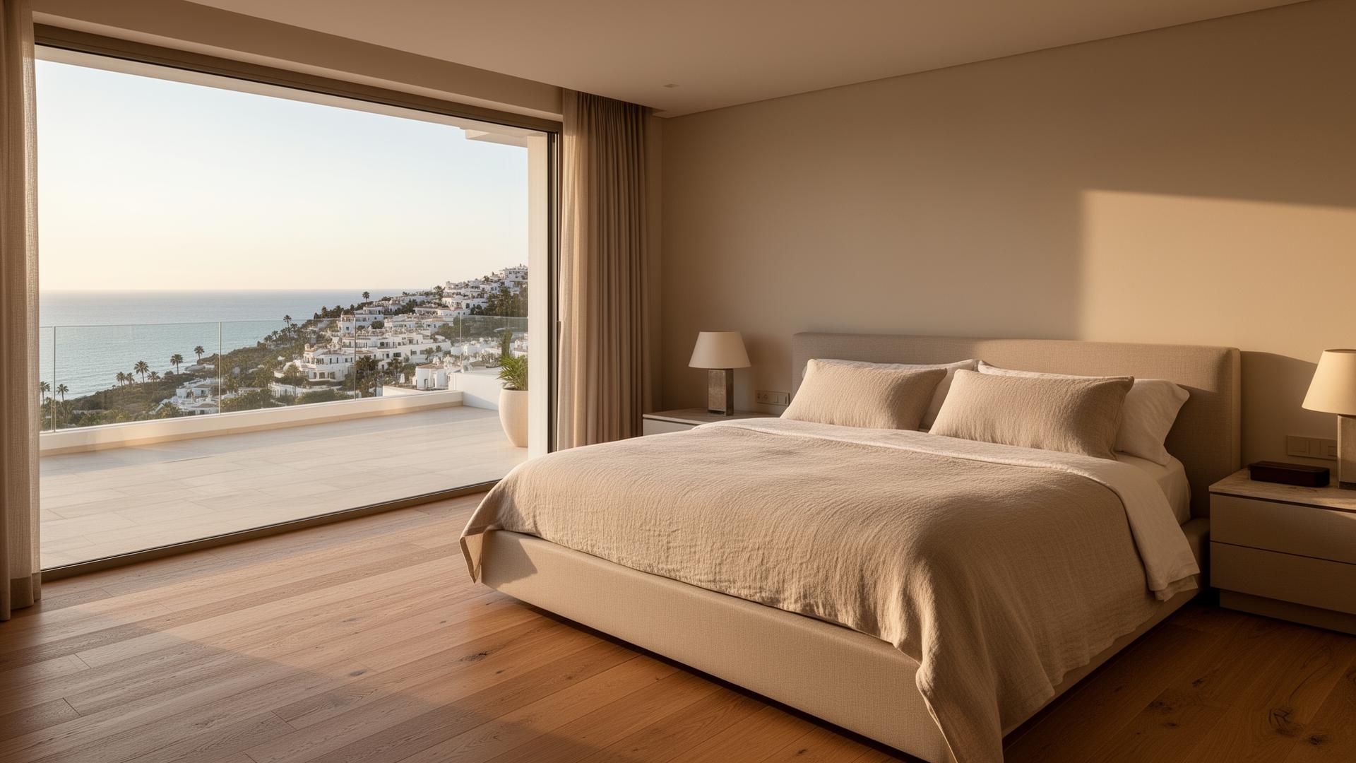 Primary suite with sea view